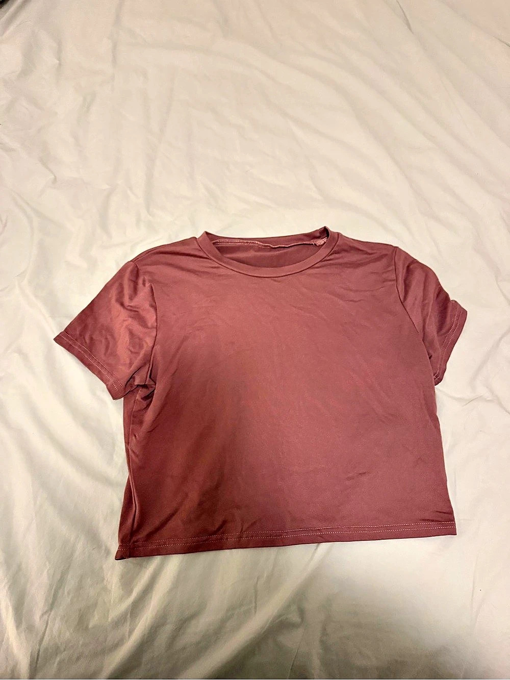 SHEIN Short Sleeve Tee in purple Large Like New